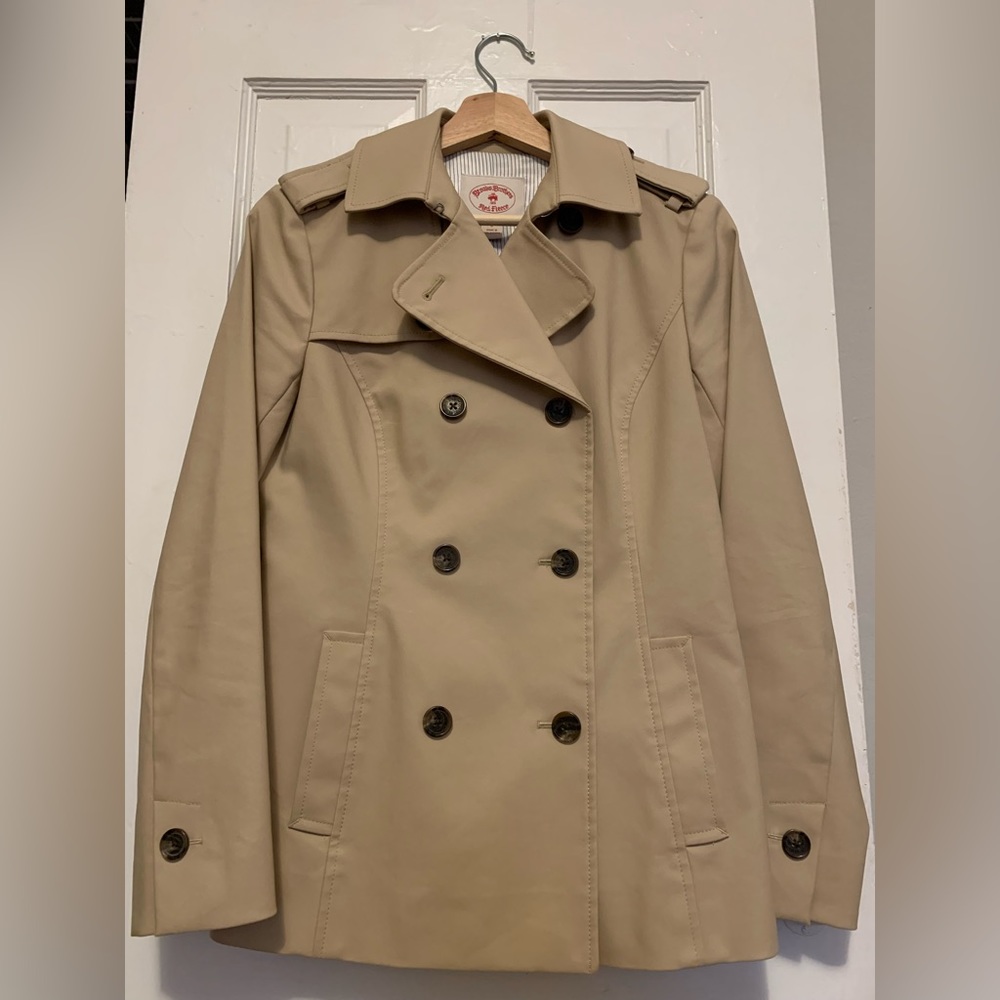 Brooks Brothers Trench Jacket Size XS